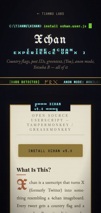 Xchan userscript preview
