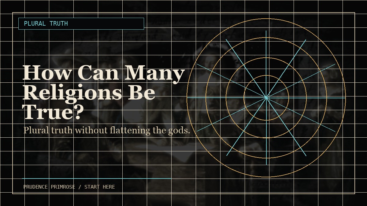 How Can Many Religions Be True visual card