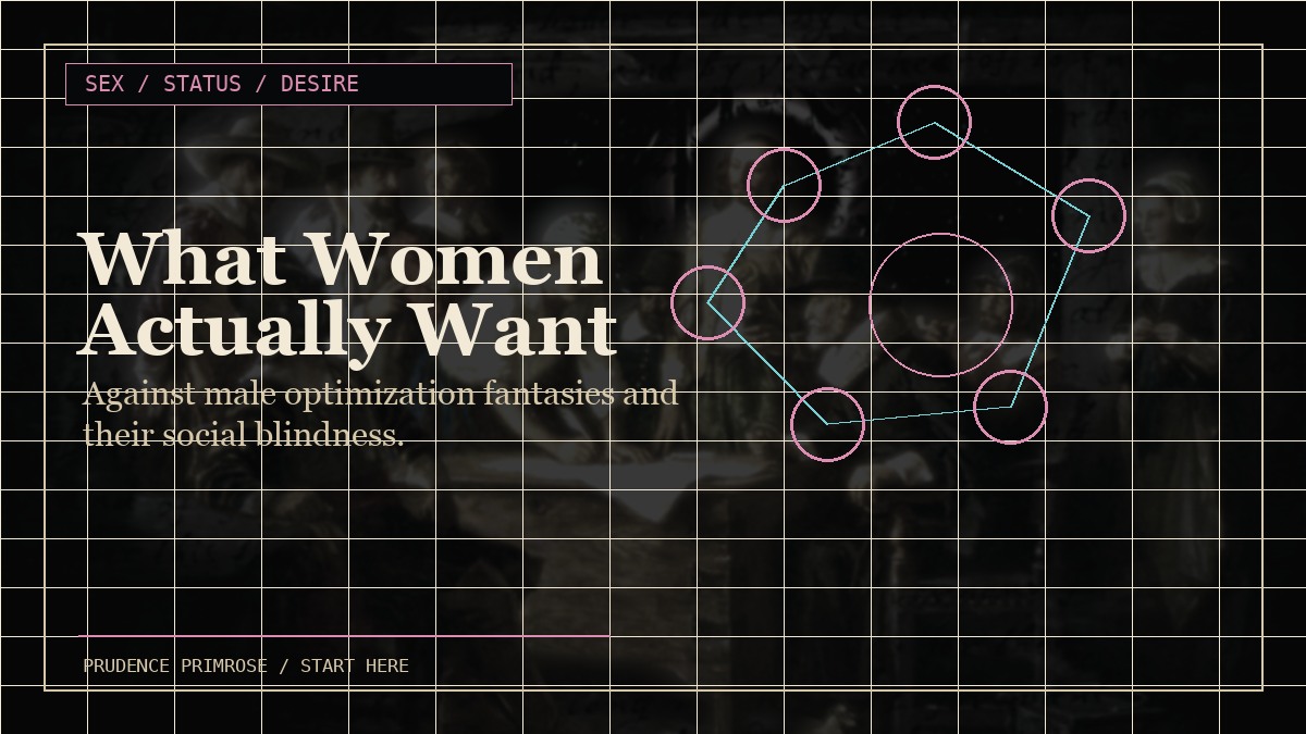 What Women Actually Want visual card